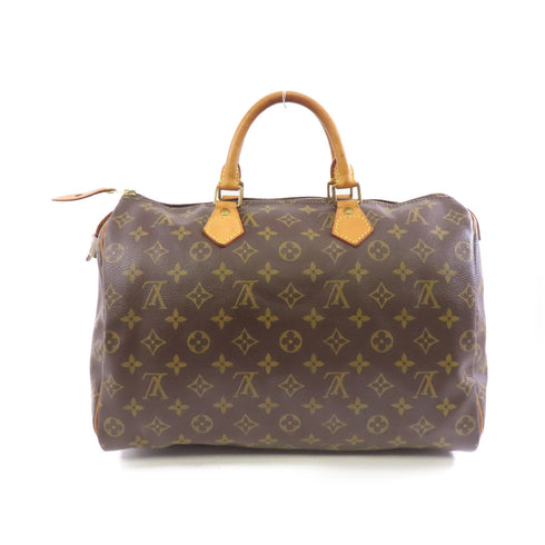 LOUIS VUITTON LV GHW Speedy 35 Handbag Boston Bag M41524 Monogram Brown