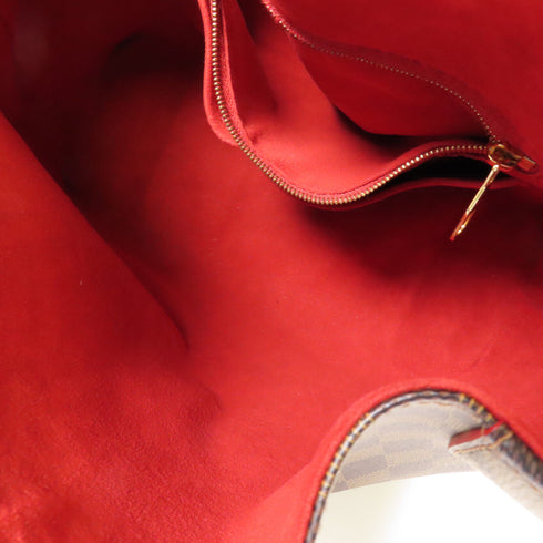 LOUIS VUITTON LV GHW Caissa Hobo Shoulder Bag N41555 Damier Brown