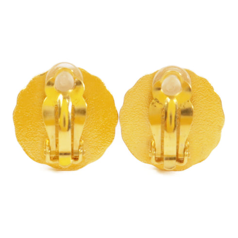 CHANEL CC Earrings Brass