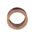 BVLGARI B-Zero 1 4Band Ring #59 US#8.25 Ceramic 18K Rose Gold