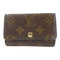 LOUIS VUITTON LV GHW Key Case M62630 Monogram Brown
