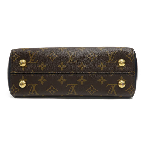 LOUIS VUITTON LV GHW Cluny BB 2 Way Bag Monogram Brown/Red