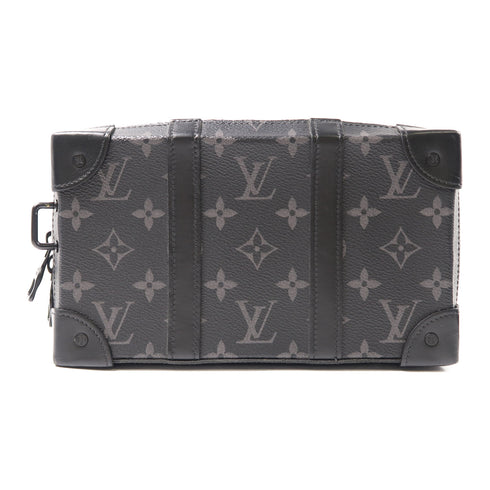 LOUIS VUITTON LV Soft Trunk Wallet Shoulder Bag M69838 Monogram Eclipse Black v1