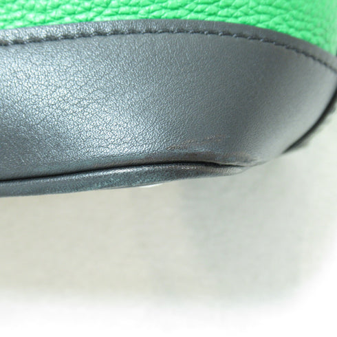 LOUIS VUITTON LV SHW Cruiser GM 2 Way Shoulder Bag M57819 Calfskin Green Black