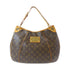 LOUIS VUITTON LV GHW Galliera PM Shoulder Bag Monogram Brown