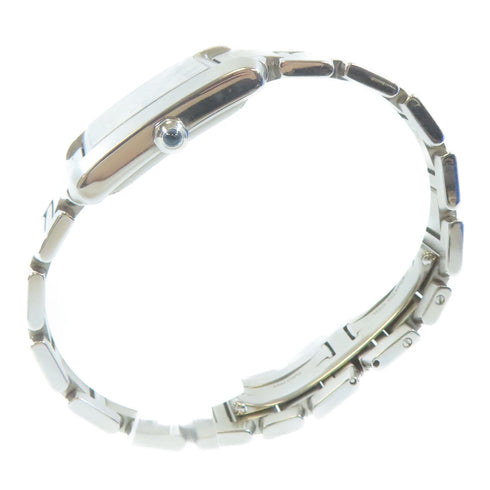 CARTIER Tank Francaise Automatic Watch W51002Q3 Stainless Steel White