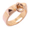 HERMES CDC Ring Collier De Chien 18K Pink Gold Hermes#50 US#5.25