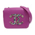 CHANEL Quilted CC GHW Chain Shoulder Bag AS2321 Lambskin Leather Purple