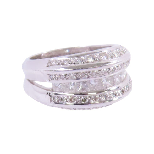 JEWELRY Diamond Ring US#6.5 PT900 Platinum