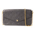 LOUIS VUITTON LV Felicie Pochette Shoulder Bag M82477 Monogram Empreinte Black v1
