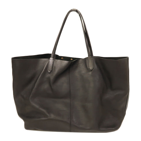 GIVENCHY GHW Tote Bag Handbag Calfskin Leather Black
