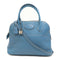 HERMES PHW Bolide 31 2 Way Shoulder Bag Taurillon Clemence Leather Blue Bleu...