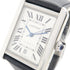 CARTIER Tank Solo Automatic Watch W5200027 Stainless Steel/Leather Silver