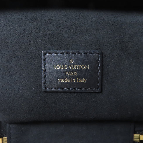 LOUIS VUITTON LV GHW Vanity PM 2Way Chain Shoulder Monogram Ink M57118 Black