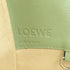 LOEWE SHW Hammock 2 Way Shoulder Bag Calfskin Leather Green Pink