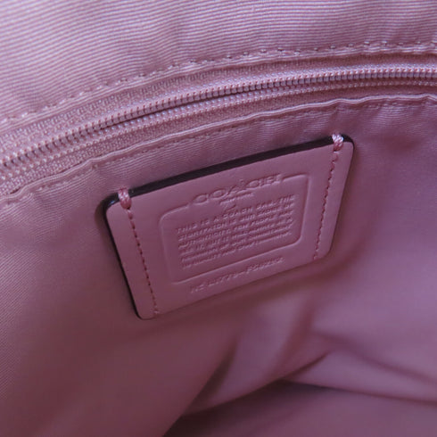 COACH SHW Tote Bag Shoulder Bag Coated Canvas L1779-F58292 Brown Pink