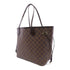 LOUIS VUITTON LV GHW Neverfull MM Tote Bag Handbag N41358 Damier Brown