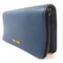 Miu Miu GHW Shoulder Crossbody Bag Calfskin Leather Navy Blue