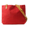 HERMES PHW Shoulder Bag Canvas Red