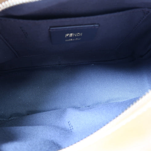 FENDI GHW Camera Case Shoulder Bag 8BT287 Coated Canvas Brown