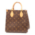 LOUIS VUITTON LV GHW Sac Plat BB 2 Way Shoulder Bag M46265 Monogram Brown