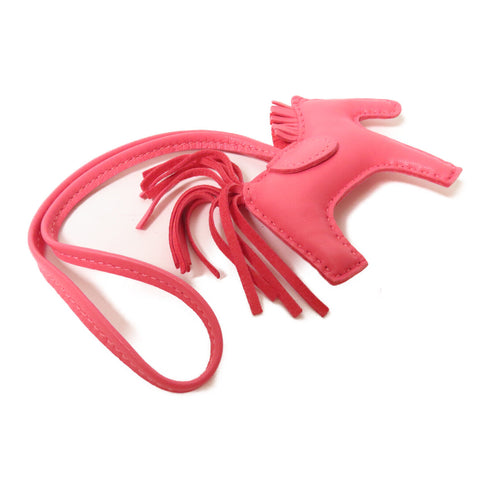 HERMES Rodeo PM Charm Swift Leather 8W Rose Azalee Pink