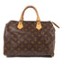 LOUIS VUITTON LV GHW Speedy 30 Hand Bag Monogram Brown