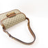 GUCCI GG GHW Horsebit 1955 2 Way Bag 602204 Coated Canvas Brown
