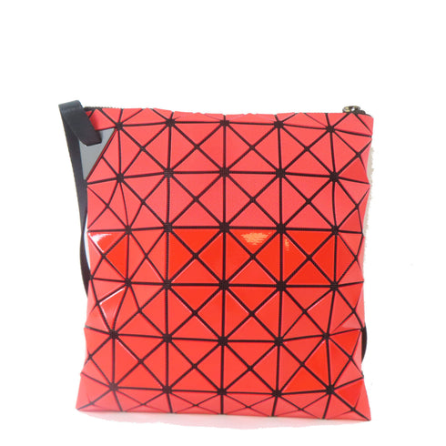 BAO BAO ISSEY MIYAKE Cross Carry Bag Shoulder Bag PVC Red