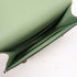 HERMES GHW Roulis Slim Wallet Evercolor Leather Vert Criquet Green