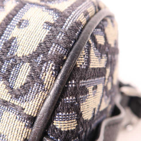 Dior Mini Roller Bag Shoulder Bag Canvas Blue