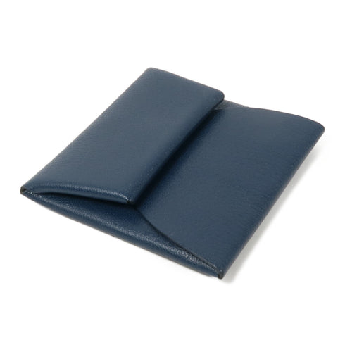 HERMES Bastia Coins Case Chevre Leather