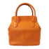 HERMES GHW Tool Box 20 2 Way Shoulder Bag Handbag Swift Leather Orange