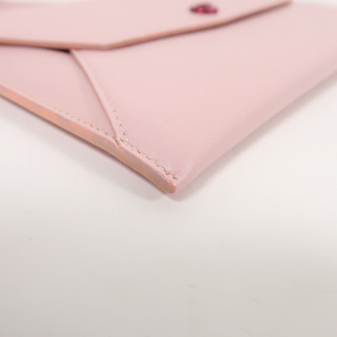 Christian Dior CD SHW Dior Addict Clutch Bag Calfskin Leather Pink