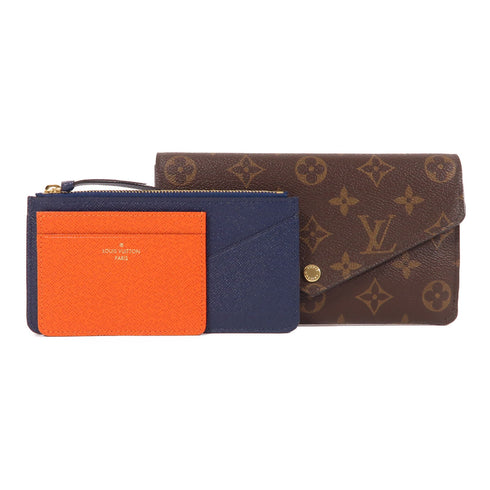 LOUIS VUITTON LV GHW Portefeuille Jeanne Long Wallet M62203 Monogram Brown