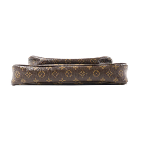 LOUIS VUITTON LV GHW Multipli-Cite 2 Way Bag M44840 Monogram Brown