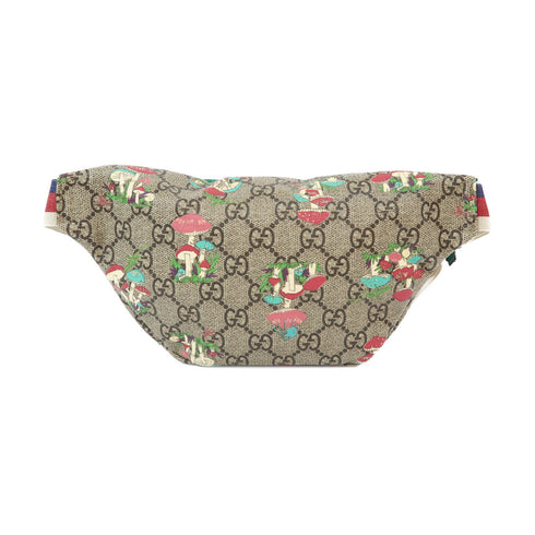 GUCCI GG SHW Waist Bag 502095 Coated Canvas Brown Multicolor
