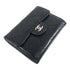CHANEL CC SHW Card Case Lambskin Leather