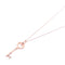 TIFFANY&CO Heart Key Necklace Accessories Pink Gold