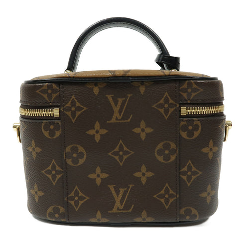 LOUIS VUITTON LV GHW Vanity 2 Way Bag Handbag M45165 Monogram Reverse Brown