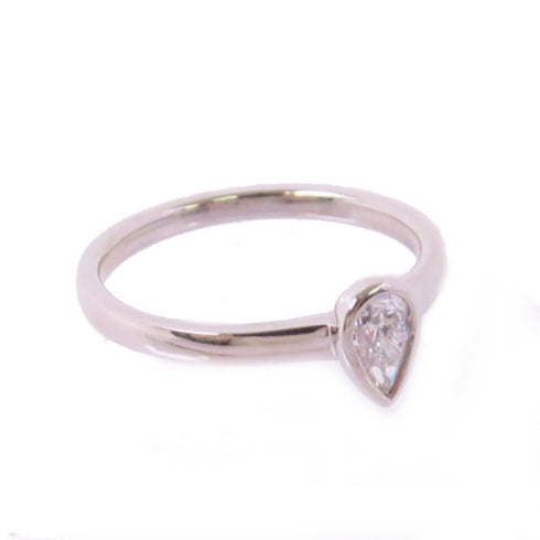FINE JEWELRY 0.30ct Diamond Ring US#6.5 PT950 Platinum