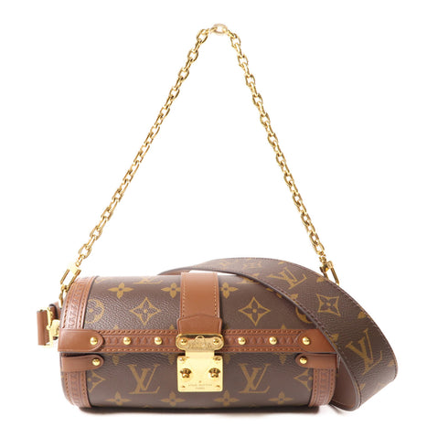LOUIS VUITTON LV GHW Papillon Trunk 2 Way Shoulder Bag M57835 Monogram Brown v2