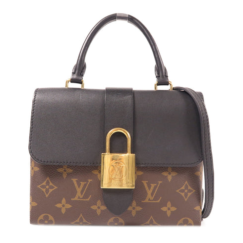 LOUIS VUITTON LV GHW Locky BB 2 Way Shoulder Bag M44141 Monogram Brown