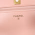 CHANEL CC GHW Wallet On Chain Shoulder Bag Lambskin Leather Pink