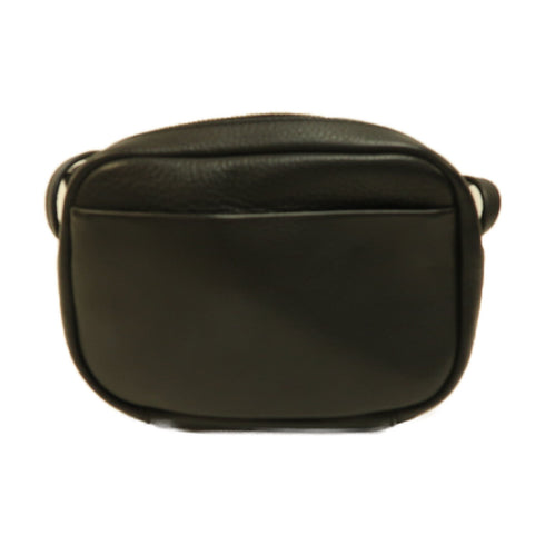 BALENCIAGA SHW Camera Bag Shoulder Bag Calfskin Leather 489809 Black