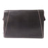 JIMMY CHOO GHW Shoulder Bag Clutch Bag Calfskin Leather Black
