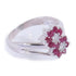 JEWELRY Ruby Diamond Ring US#7 18K White Gold