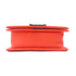 CHANEL Herringbone CC SHW Boy Chanel Chain Shoulder Bag Calfskin Leather Orange