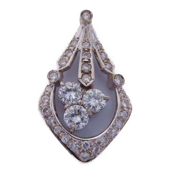 Fine Jewelry Diamond Pendant Accessories 14K White Gold