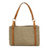 HERMES PHW Cavallic Shoulder Bag Tote Bag Felt Grey/Brown
